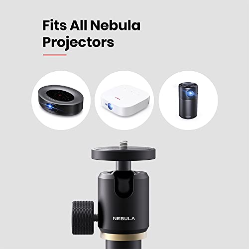 NEBULA Cosmos Laser 4K Projector with Nebula Projector Lightweight and Adjustable 3-ft Floor Stand