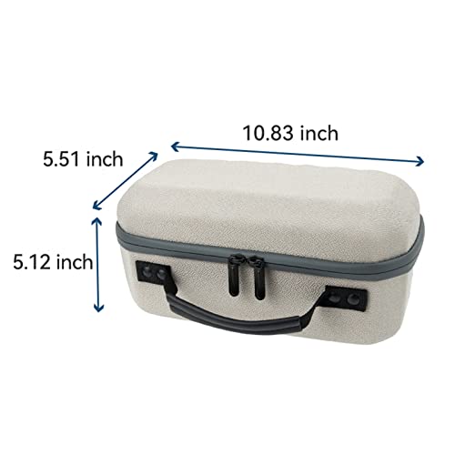 Freestyle Carrying Case Compatible with Samsung 30”- 100” Smart Portable Projector, Travel Storage Hard Case for SP-LSP3BLAXZA Indoor and Outdoor Home Theater, EVA Material