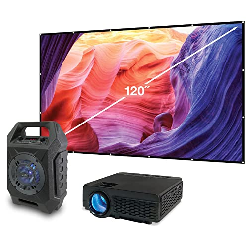iLive THE2021BDL Pop-up Movie Theater Kit
