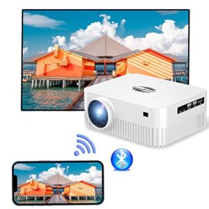 mini projector wifi movie outdoor projector native 1080p full hd multimedia home theater 120″ supports with smartphone/pc/tv stick