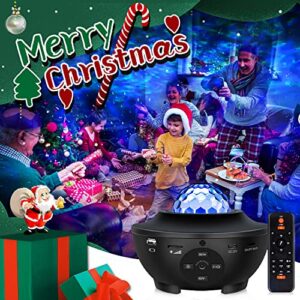 Galaxy Projector Star Projector Work with Alexa Google Home Galaxy Cove Projector with Bluetooth Music Speaker, Galaxy Globe Projector Remote Control Galaxy 360 Pro Galaxy Light Projector for Bedroom