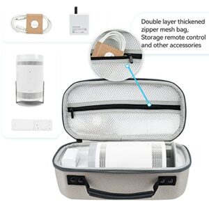 Hard Travel Case for Samsung The Freestyle Projector,Carrying Case Compatibility with Samsung Smart Portable Projector