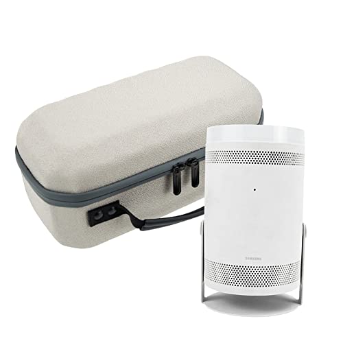 Hard Travel Case for Samsung The Freestyle Projector,Carrying Case Compatibility with Samsung Smart Portable Projector