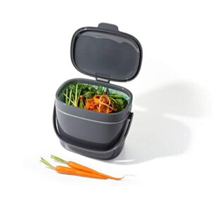 NEW OXO Good Grips Easy-Clean Compost Bin - 1.75 GAL/6.62 L