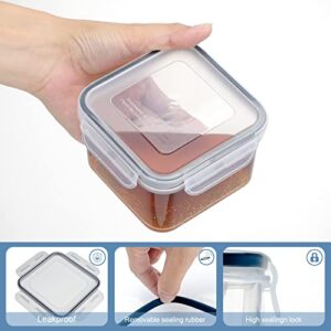 28 Pieces Food Storage Containers with Lids EXTRA LARGE Freezer Containers for Food BPA-Free Meat Fruit Vegetables Plastic Containers for Food with lids Storage Airtight Leak-Proof Food Containers Kitchen Pantry