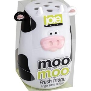 Joie Moo Moo Fresh Fridge Refrigerator and Freezer Baking Soda Holder, Odor Absorber Pod, Reusable Deodorizer Container for Fridge or Freezer, Pack of 1