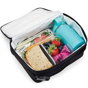 PackIt Freezable Classic Lunch Box, Black