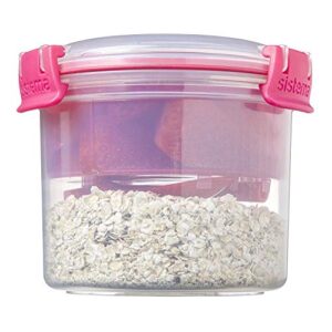 Sistema To Go Collection Breakfast Bowl Food Storage Container, 17.9 oz./0.5 L, Color Received May Vary