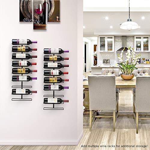 Sorbus® Wall Mount Wine Rack (Holds 9 Bottles)