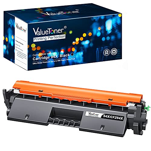 Valuetoner Compatible Toner Cartridge Replacement for HP 94X CF294X High Yield 94A CF294A to use with Pro MFP M148dw, M148fdw, M149fdw, M118dw, M148, M149, M118 Printer (1 Black)