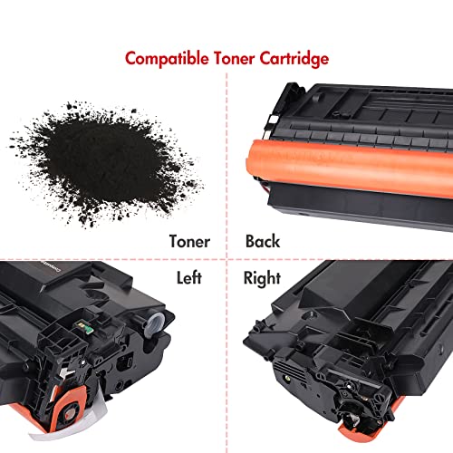 121 Black Toner Cartridge 2 Pack Compatible Replacement for Canon 121 CRG121 for Canon imageCLASS D1620 D1650 1620 1650 Printer
