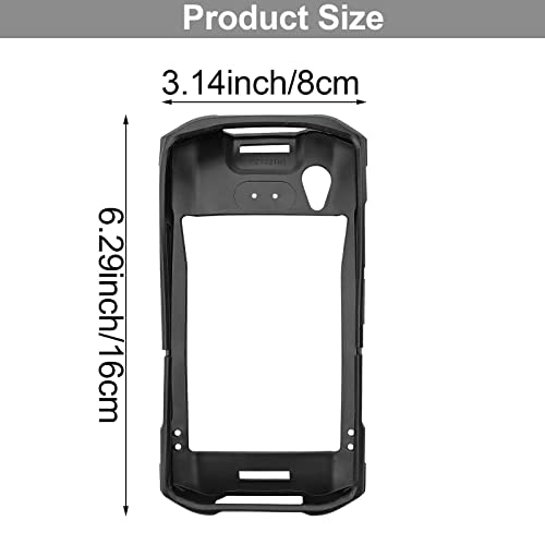 Scanner Protective Cover for Zebra Symbol Tc21 Tc26,Scanner Tc21 Case,Slim Hard Shell Cover for Zebra Symbol TC21 TC26 Mobile Computer Scanner,Handheld Barcode Touch Mobile Computer Accessories,Black
