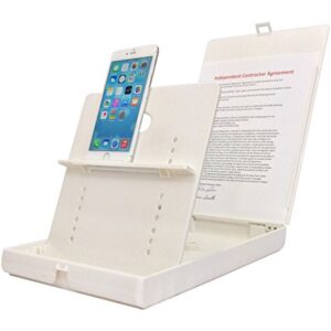 ScanJig – Document Scanning Stand - Phones/Tablets – Basic Model. Adjustable, Precise Image Alignment. Accurate Text Recognition