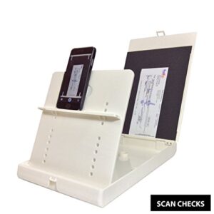 ScanJig – Document Scanning Stand - Phones/Tablets – Basic Model. Adjustable, Precise Image Alignment. Accurate Text Recognition