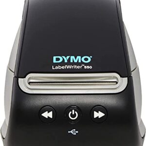 DYMO LabelWriter 550 Label Printer, USB Wired Connectivity Label Maker with Direct Thermal Printing, Automatic Label Recognition, Prints Address, Shipping, Labels, Barcode Labels, and More