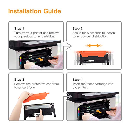 E-Z Ink (TM) Compatible Toner Cartridge Replacement for Samsung CLT-K406S Black (1 Toner) Compatible with CLX-3300 CLX-3305FN CLX-3305FW CLX-3305W SL-C460FW CLP-360 CLP-365W CLP-365 SL-C410W C410FW