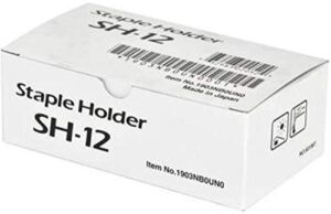 kyocera 1903nb0un0 model sh-12 staple cartridge (3 pack) for use with kyocera df7110, df790, df790c, df791, taskalfa 3551ci and 5550ci printers, 5000 staples per cartridge