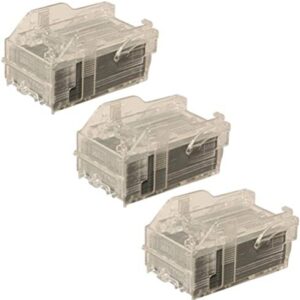 Kyocera 1903NB0UN0 Model SH-12 Staple Cartridge (3 Pack) for use with Kyocera DF7110, DF790, DF790C, DF791, TASKalfa 3551ci and 5550ci Printers, 5000 Staples Per Cartridge