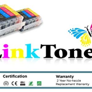 LinkToner TN660 Compatible Toner Cartridge Replacement for Brother Tn-660 TN630 Used with Brother Laser Printer Black High Yield 2 Pack