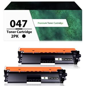 047 compatible replacement for canon 047 toner cartridge for imageclass lbp113w mf113w mf110/lbp110 series, i-sensys lbp113w mf113w mf110/lbp110 series printer (black, 2pack)