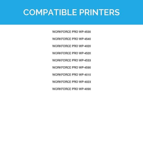 LD Products Remanufactured Ink Cartridge Replacement for Epson 676XL T676XL High Yield (Black, Cyan, Magenta, Yellow, 4-Pack) Workforce WP-4020 WP-4530 WP-4540 WP-4010 WP-4023 WP-4090 WP-4520 WP-4533