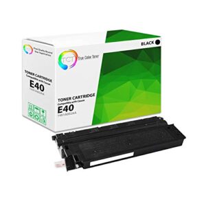 tct premium compatible toner cartridge replacement for canon e40 1491a002aa black works with canon pc940 pc920 pc921 pc980 printers (4,000 pages)