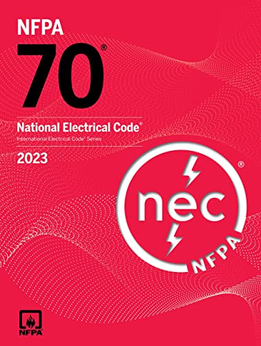 NFPA 70, (National Electric Code) 2023 Paperback