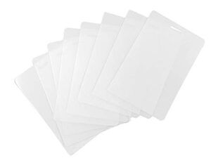 olp hot 10 mil luggage tag laminating pouches with slot (pack of 500) 2-1/2 x 4-1/4 clear