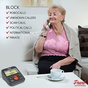 Caller Id Box for Landline Phone Number Lcd Display with Call Blocker - Stop Unwanted Calls, Robocalls, Spam, Telemarketers