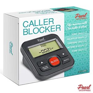 Caller Id Box for Landline Phone Number Lcd Display with Call Blocker - Stop Unwanted Calls, Robocalls, Spam, Telemarketers