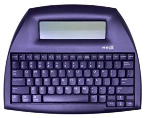 neo2 alphasmart word processor with full size keyboard, calculator