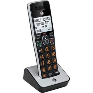AT&T CL80113 DECT 6.0 Accessory Handset with Caller ID and Call Waiting, Black
