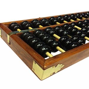 MAGIKON Vintage-Style Chinese Wooden Abacus, Chinese Lucky Calculator