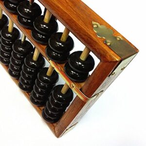 MAGIKON Vintage-Style Chinese Wooden Abacus, Chinese Lucky Calculator