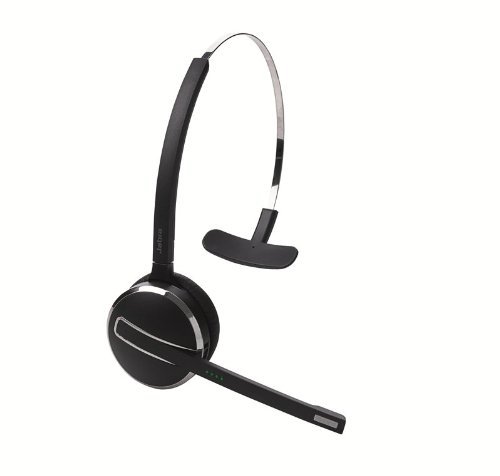 Jabra PRO 9470 Mono Wireless Headset with Touchscreen for Deskphone, Softphone & Mobile Phone (Certified Refurbished)