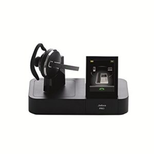 Jabra PRO 9470 Mono Wireless Headset with Touchscreen for Deskphone, Softphone & Mobile Phone (Certified Refurbished)