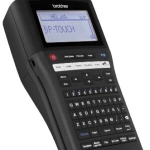 Brother P-touch, PTH500LI, PC-Connectable Label Maker, Rechargeable Portable Labeler, One-Touch Formatting, Brother Vivid Bright Display, Black