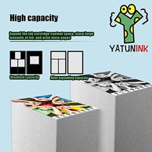 YATUNINK Remanufactured Ink Cartridges 240 and 241 for Canon 240xl and 241xl Ink Cartridge 240xl 241xl Combo Pack for Canon Pixma MG3620 MG3520 TS5120 MX532 MX472 MX432 240-241 Printer Ink (2 Pack)