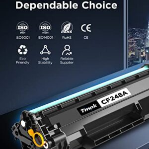 Timink 48A CF248A 2-Pack High Yield Toner Cartridge | Works with HP Laserjet Pro M15a M15w M16a / HP Laserjet Pro MFP M28a M28w M29a M29w Laser Printer