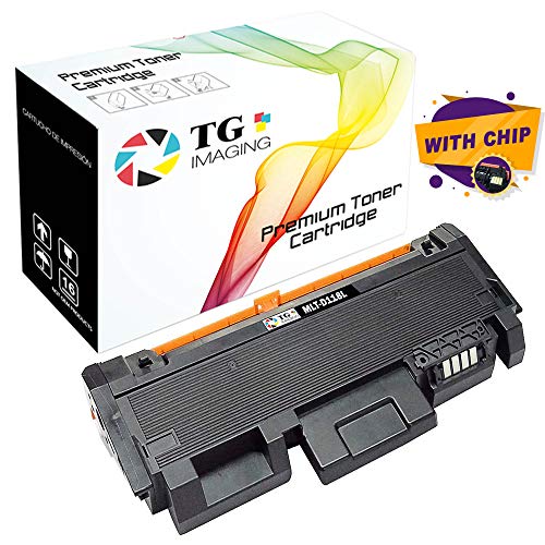 1-Pack (1xBlack) TG Imaging Compatible Toner Cartridge Replacement for Samsung MLTD118L MLT-D118L Work in Xpress M3015DW M3065FW Printers (4,000 Pages)