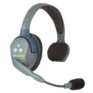 Eartec UL4S UltraLITE Full Duplex Wireless Headset Communication for 4 Users - 4 Single Ear Headsets