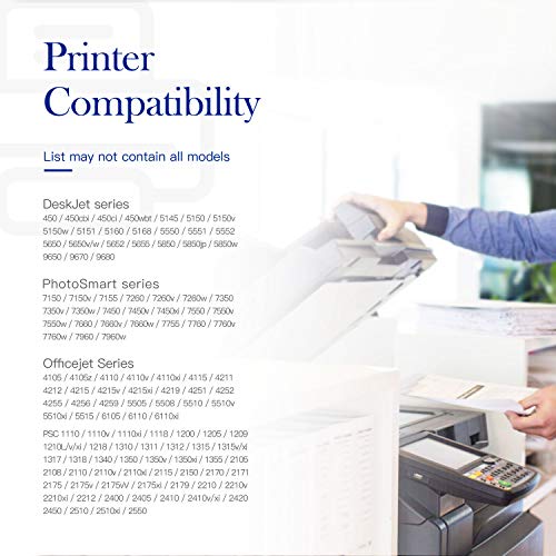 Valuetoner Remanufactured Ink Cartridge Replacement for HP 56 & 57 C9321BN C6656AN C6657AN for Deskjet 5850 5650 5150, Photosmart 7150 7260 7350 7960, PSC 2510 Printer (2 Black, 1 Tri-Color, 3 Pack)