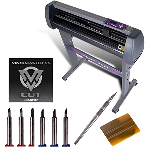 USCutter 28 Inch MH Vinyl Cutter Plotter with Stand and VinylMaster Cut and Tools