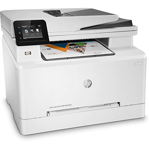 HP Laserjet Pro M281fdw All in One Wireless Color Laser Printer (T6B82A) (Renewed)