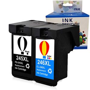 a1ink refilled pg 245xl cl 246xl pg 243xl cl 244xl ink cartridge replacement for canon pixma ts202 ts302 ip2820 mg2555 ts3120 mg3020 mg2420 mg2922 mg3022 mg2520 mg3029 2924 2520 2525 tr4520 printer