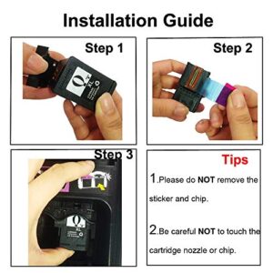 A1INK Refilled PG 245XL CL 246XL PG 243XL CL 244XL Ink Cartridge Replacement for Canon PIXMA TS202 TS302 IP2820 MG2555 TS3120 MG3020 MG2420 MG2922 MG3022 MG2520 MG3029 2924 2520 2525 TR4520 Printer