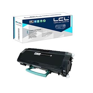lcl compatible toner cartridge replacement for lexmark e260a21a e260 e260d e260dn e260dtn e260dt e360 e360dn e360dtn e360d e460 e460dn e460dw e462dtn e462 e460d e460dtn (1-pack black)