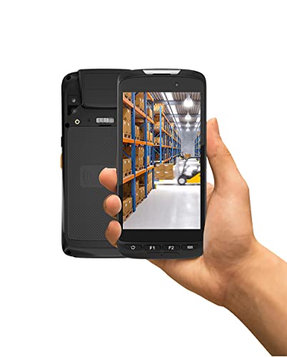 Rugged Android 11 Handheld Barcode Scanner Touch Screen Mobile Computer Portable PDA 1D & 2D Bar Code Reader Wi-Fi & 4G LTE, for Warehouse Inventory Logistics & Assets Tracking