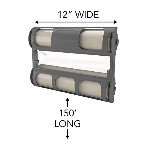 Xyron Standard Laminate Refill for XM1255 & XM1250, Dual, 12" x 150', Refill Cartridge, Cold Lamination (DL1251-150)