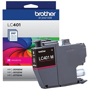 Brother Genuine LC401M Standard-Yield Magenta Ink Cartridge